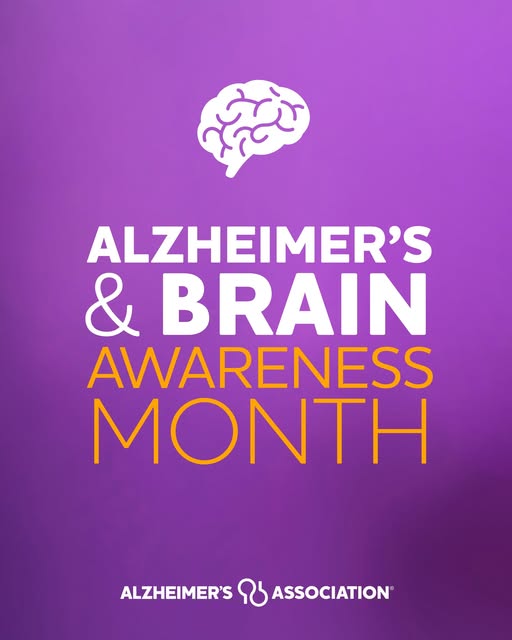 Alzheimer's & Brain Awareness Month